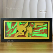 Pikachu 3D Lamp Box