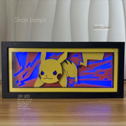 Pikachu 3D Lamp Box
