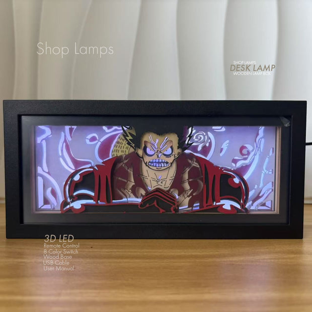 Gear 4 3D Lamp Box