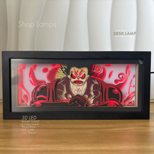 Gear 4 3D Lamp Box