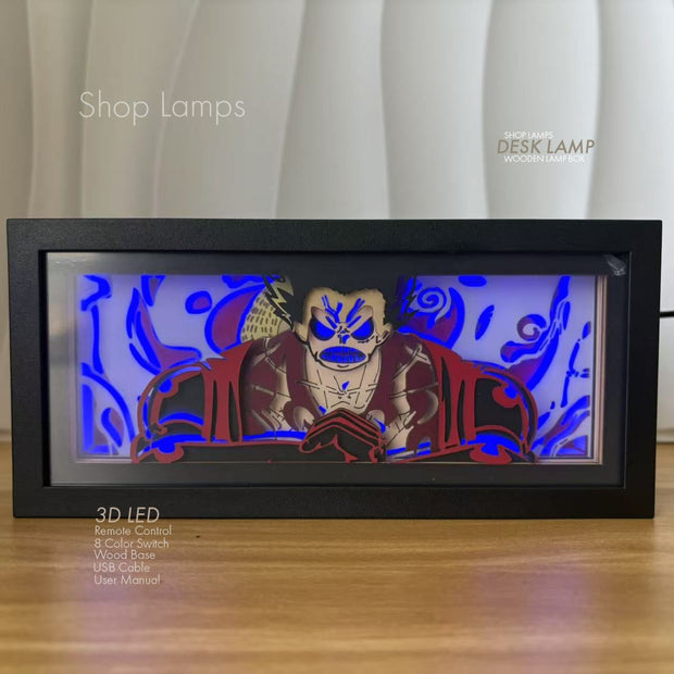 Gear 4 3D Lamp Box