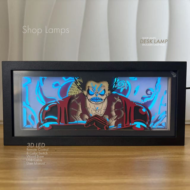 Gear 4 3D Lamp Box