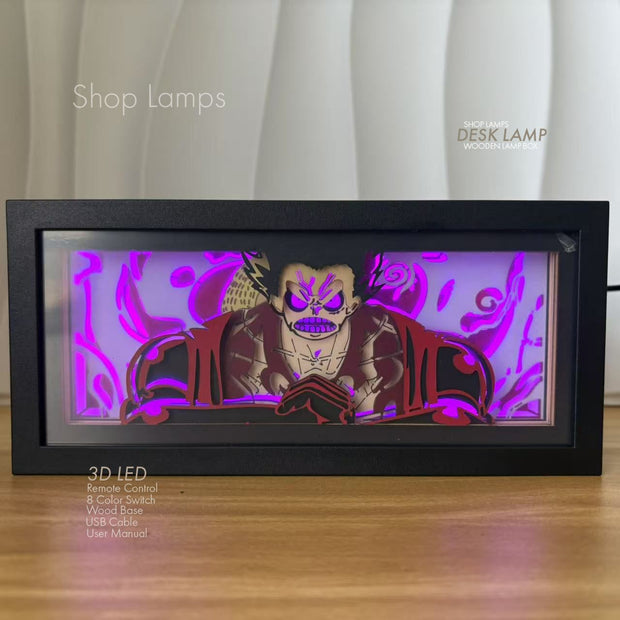 Gear 4 3D Lamp Box