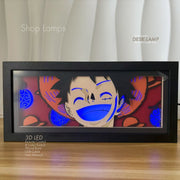 Luffy 3D Lamp Box