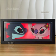 Stitch 3D Lamp Box