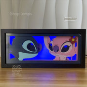 Stitch 3D Lamp Box