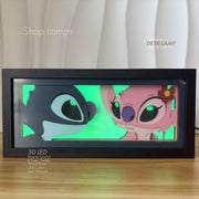 Stitch 3D Lamp Box