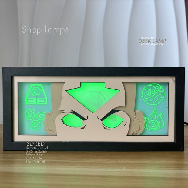 Aang 3D Lamp