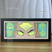 Aang 3D Lamp