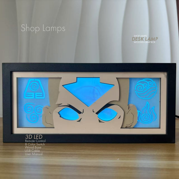 Aang 3D Lamp