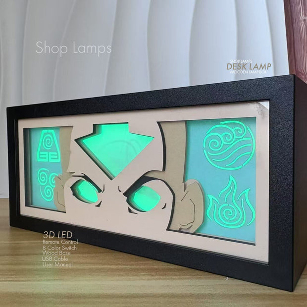 Aang 3D Lamp