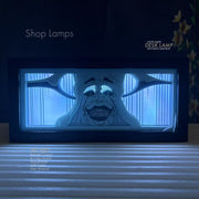 Statue of God 3D Lamp Box