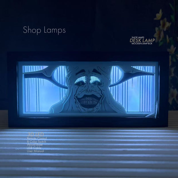Statue of God 3D Lamp Box