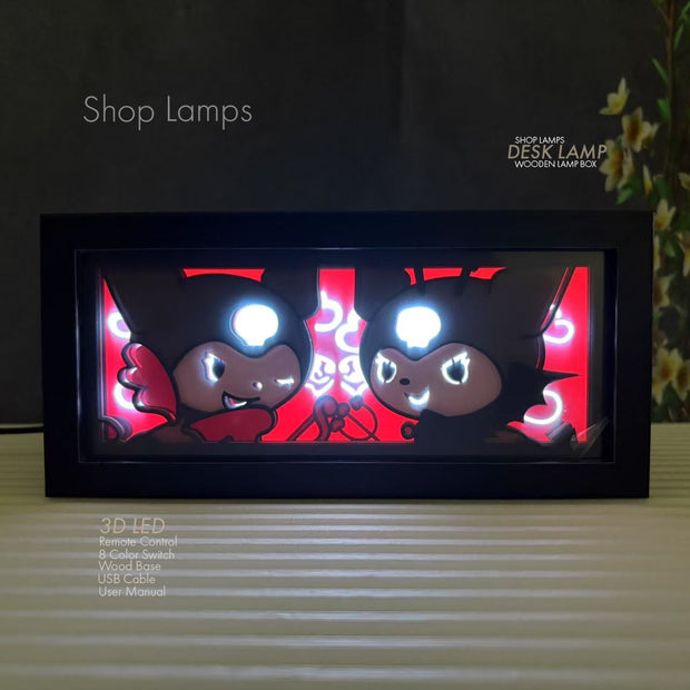 Kuromi 3D Lamp Box
