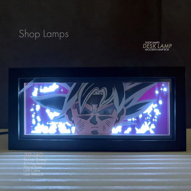 Goku 3D Lamp Box