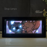 Stitch & Angel 3D LampBox