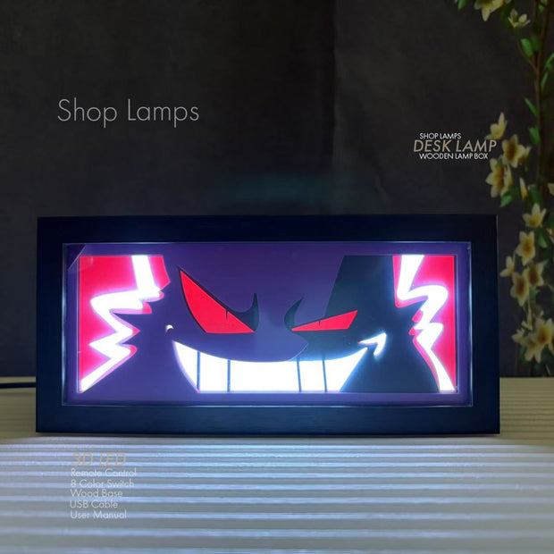 Gengar 3D Lamp Box
