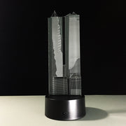 High Building 7 Colors Lamp 3D LED Lamp Visual Led Night Lights For Kids Touch Usb Table Lampara Lampe Baby Sleeping Nightlight