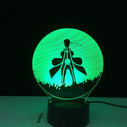 3D Optical Kids Night Light Naruto Uzumaki Poster for Bedroom Decor Nightlight Best Birthday Gift Naruto Night Lamp Bedside