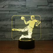 Handball 3D Led Lamp 7 Color Night Lamps For Kids Touch Usb Table Lampara Lampe Baby Sleeping Nightlight Room Lamp Drop Ship
