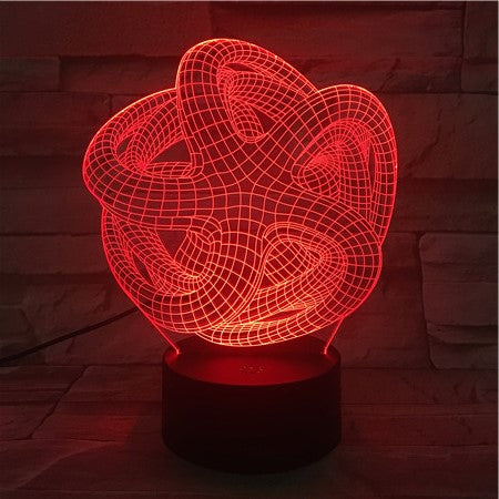 Abstract 3D Lamp