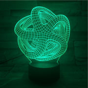 Abstract 3D Lamp