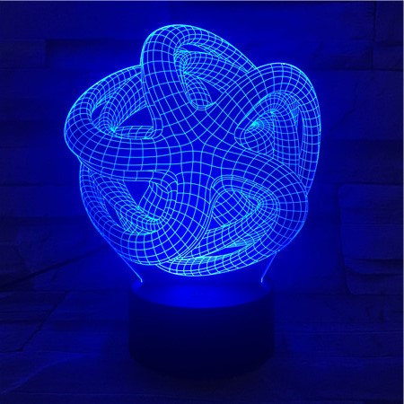 Abstract 3D Lamp