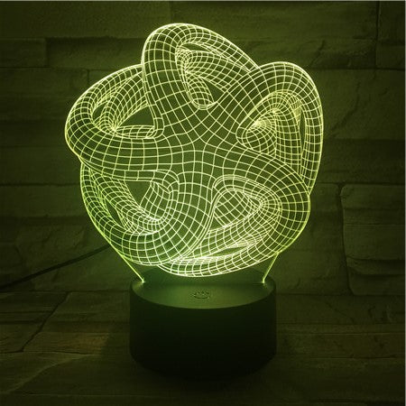Abstract 3D Lamp