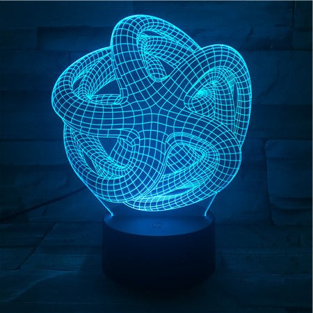 Abstract 3D Lamp
