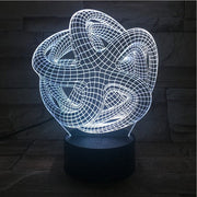 Abstract 3D Lamp