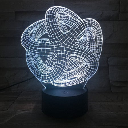 Abstract 3D Lamp