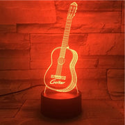 Guitar 3D Lamp
