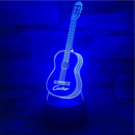 Guitar 3D Lamp