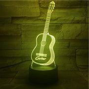 Guitar 3D Lamp
