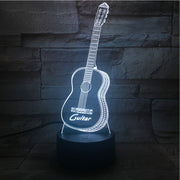 Guitar 3D Lamp