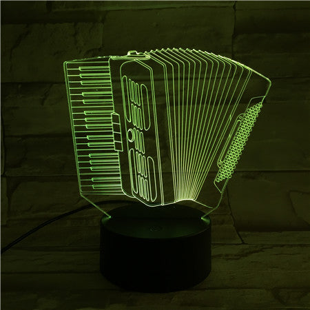 Accordion 3D Lamp