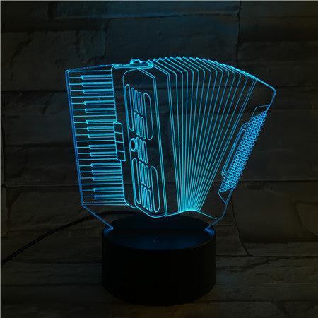 Accordion 3D Lamp