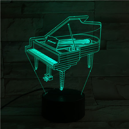 Piano 3D Lamp