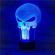 Punisher 3D Lamp