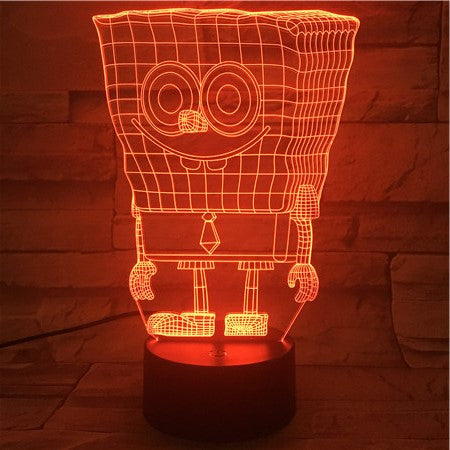 SpongeBob 3D Lamp