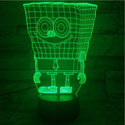 SpongeBob 3D Lamp