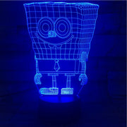 SpongeBob 3D Lamp