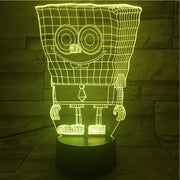 SpongeBob 3D Lamp