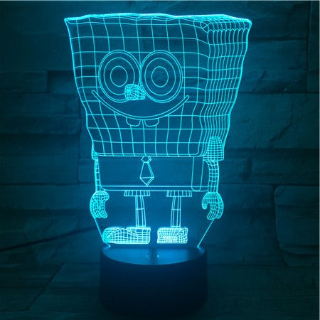 SpongeBob 3D Lamp