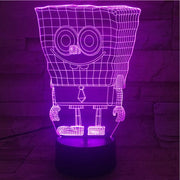 SpongeBob 3D Lamp