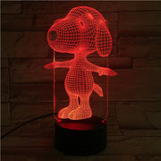 Snoopy 3D Lamp