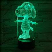Snoopy 3D Lamp