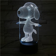 Snoopy 3D Lamp