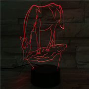Horse 3D Lamp