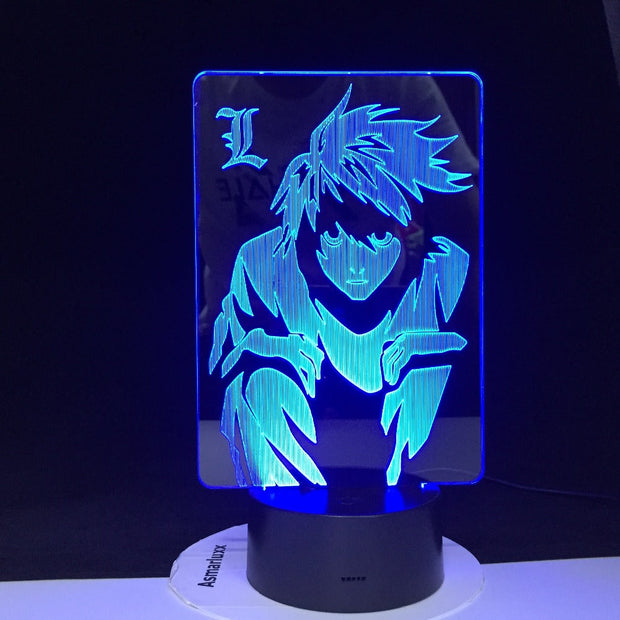 Naruto Cartoon Kids Kakashi Sasuke Sakura Japanese Manga Anime Friendship Comic Sensor Lamp 3D Nightlight Dropshipping Gift